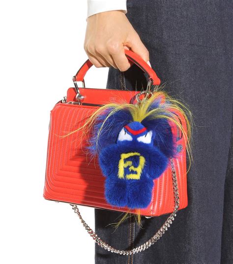 fendi monster bag charm|Fendi purse charm.